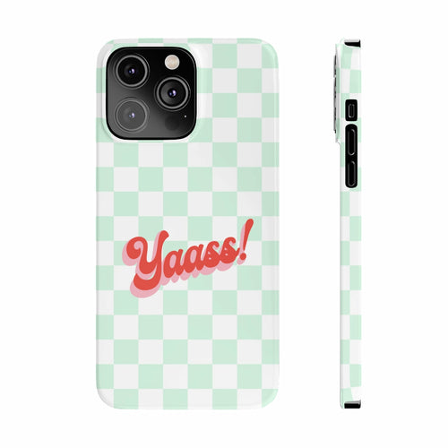 "Revive Your iPhone with the YAASS Retro Slim Case: A Nostalgic Touch for Modern Technology"