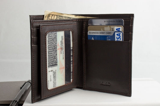"Upgrade Your Style and Security with Our Top-Rated Slimfold Passcase Wallet - Shop Now!"