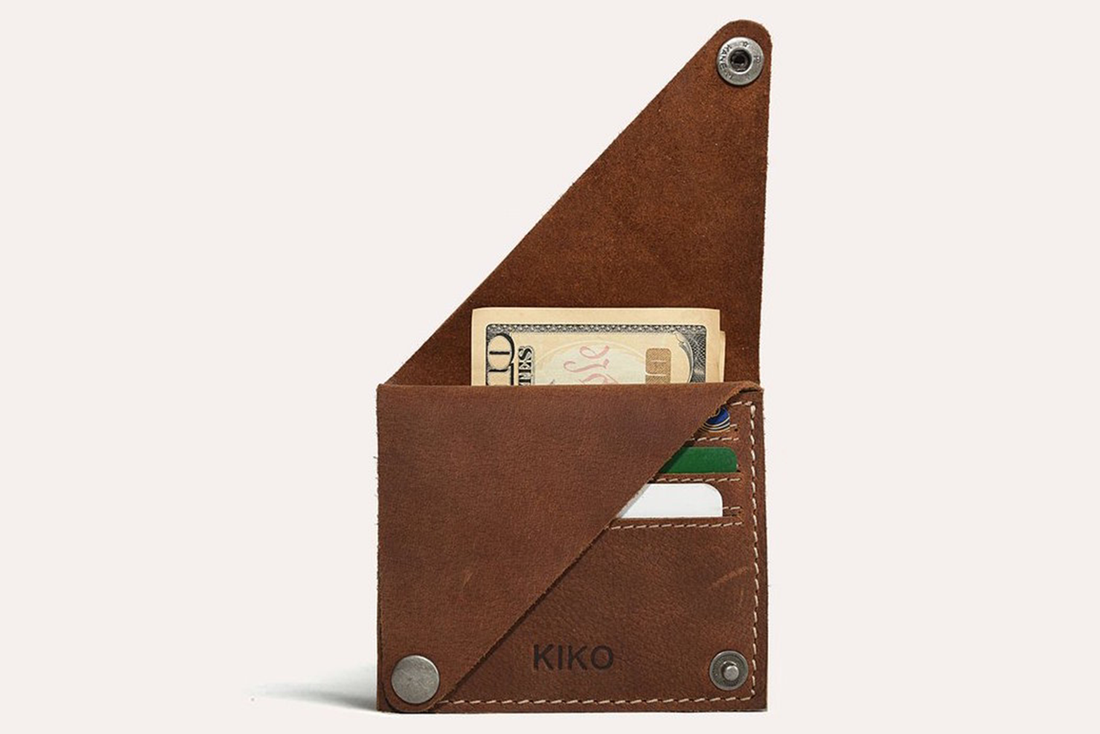 "Effortlessly Organize Your Wallet with Our Wing Fold Card Case: The Perfect Accessory for Minimalists"