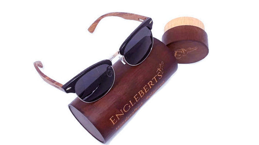 "Protect Your Glasses in Style: The Versatile Wooden Bamboo Glasses Case"