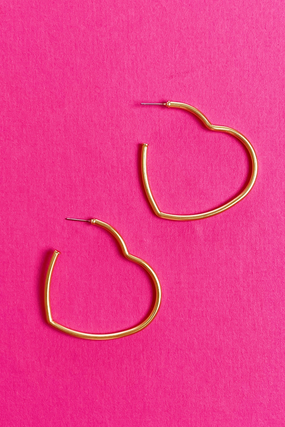 "Unleash Your Inner Romantic with Our Timeless Hearts Earrings in Gold"