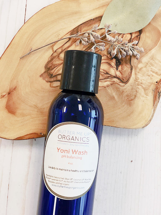 "Experience Refreshing Cleanliness with Our Organic Yoni Wash: A Must-Have for Every Woman's Feminine Care Routine"