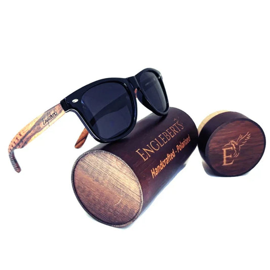 "Unleash Your Wild Side with Our Zebrawood Polarized Sunglasses: A Must-Have for Every Fashion-Forward Adventurer"