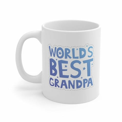 "Show Your Love for Grandpa with the World's Best Grandpa Mug: A Perfect Gift for Any Occasion!"
