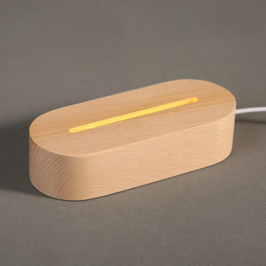 "Transform Your Bedroom with Our Wood Table Lamp Night Light: The Perfect Combination of Functionality and Style"
