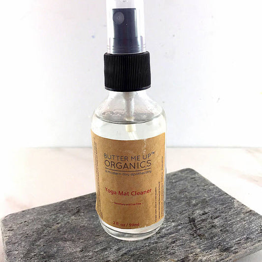 "Say Namaste to a Clean and Sustainable Practice with Our Organic Yoga Mat Cleaner"