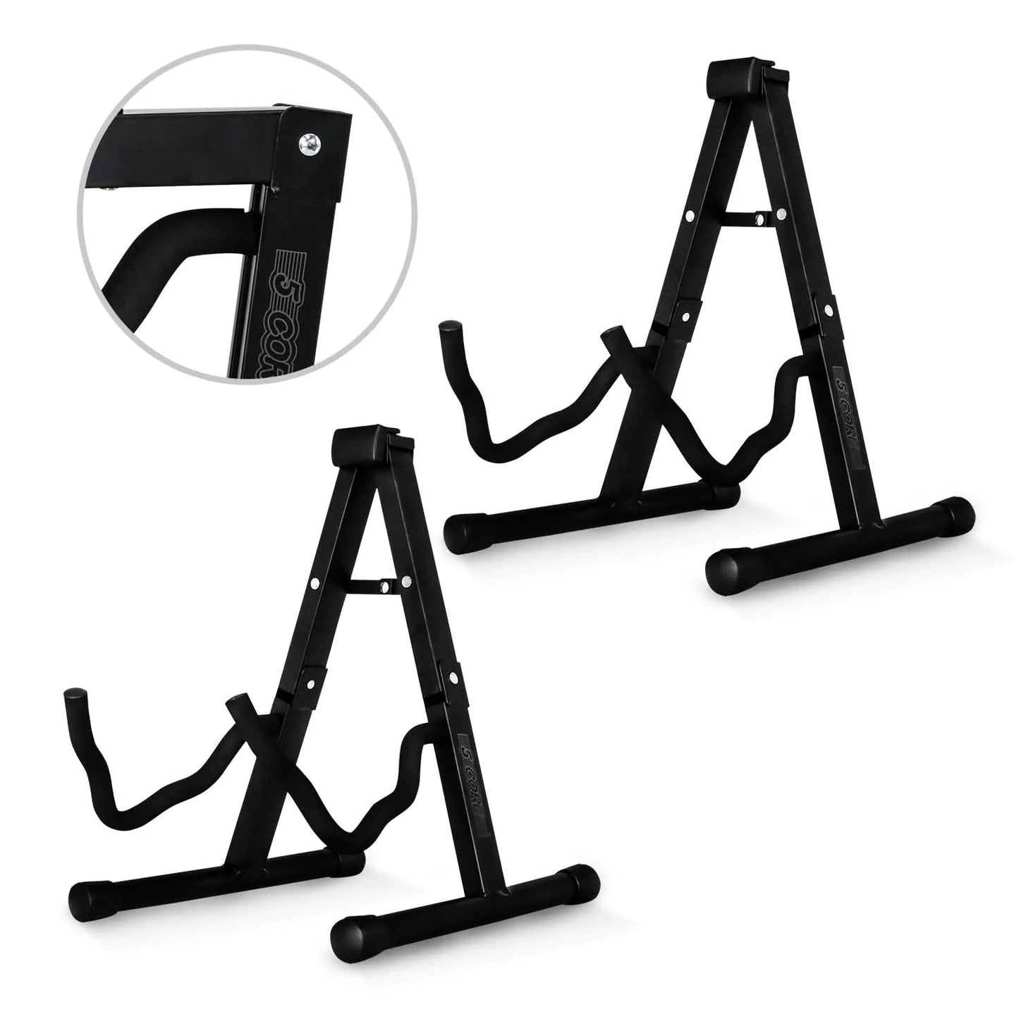 5Core Guitar Stand Floor a Frame Electric Acoustic Bass Soporte Para