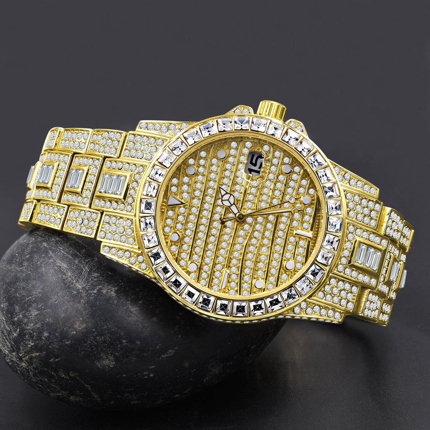 EXQUISITO HIP HOP METAL WATCH | 563151