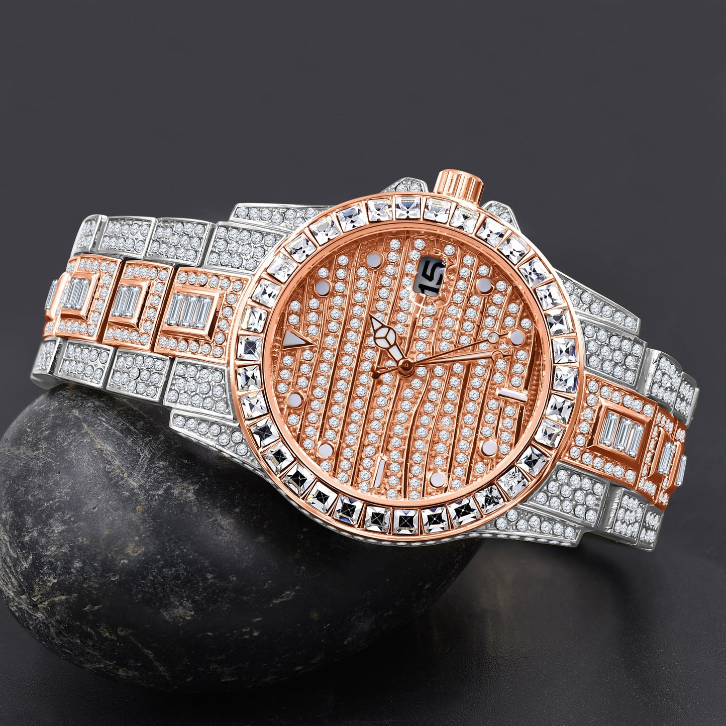 EXQUISITO HIP HOP METAL WATCH | 563152