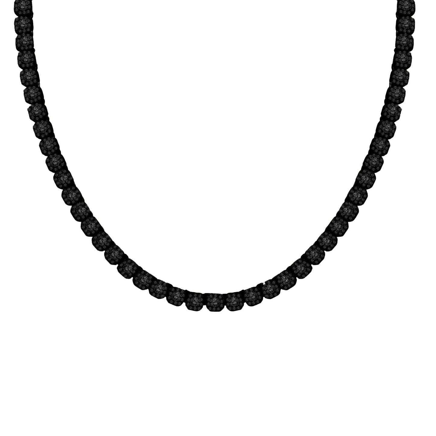 ICECUBE 5 MM 925 SILVER SQUARE TENNIS CHAIN | 9210073