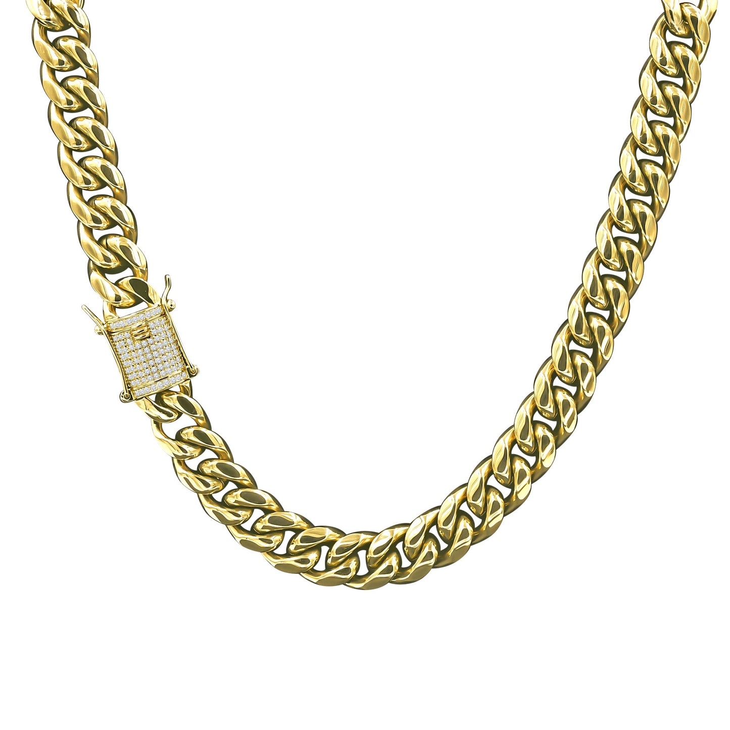 Swanky 12MM Cuban Chain I 950762