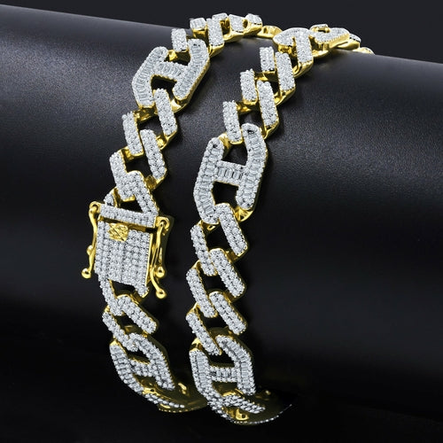 INGRESS BRASS 12MM CZ CHAIN I 963071