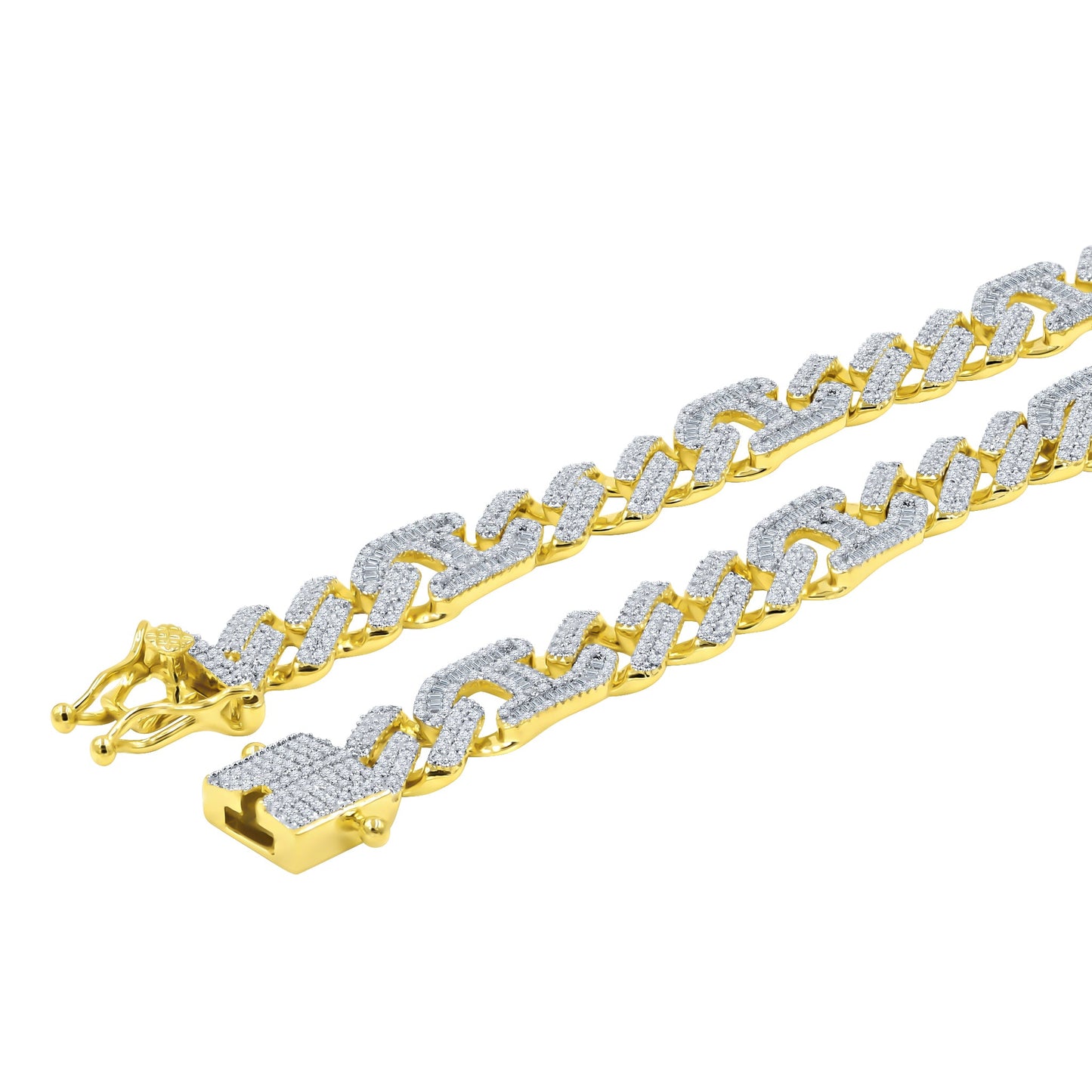 INGRESS BRASS 12MM CZ CHAIN I 963071