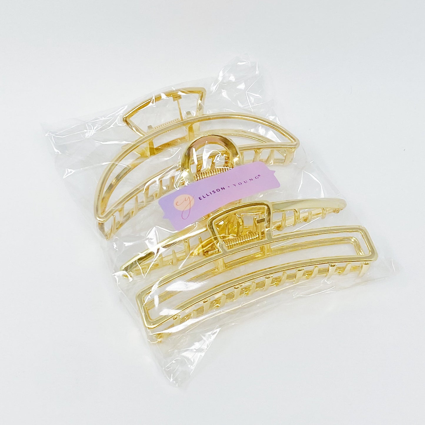 Gold Mine Hair Claw Set Of 3 - ZYTU