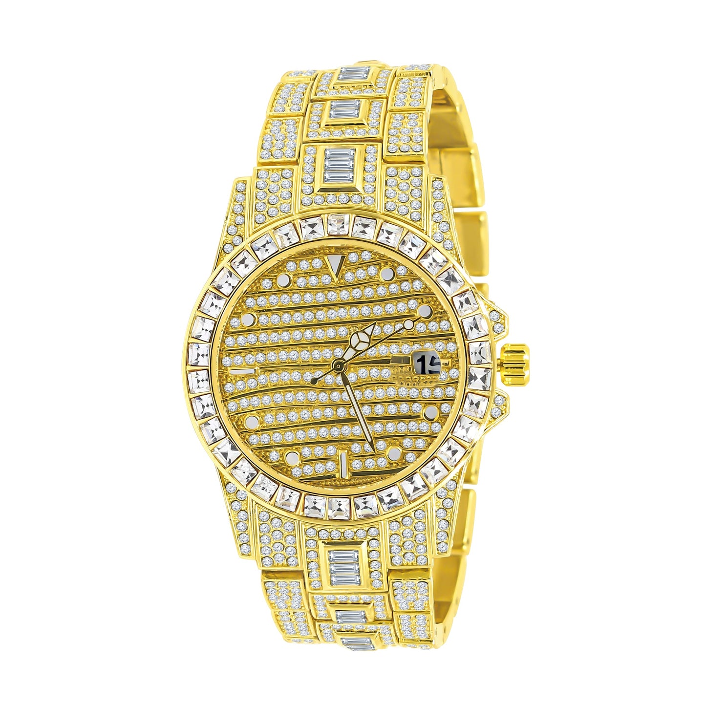 EXQUISITO HIP HOP METAL WATCH | 563151