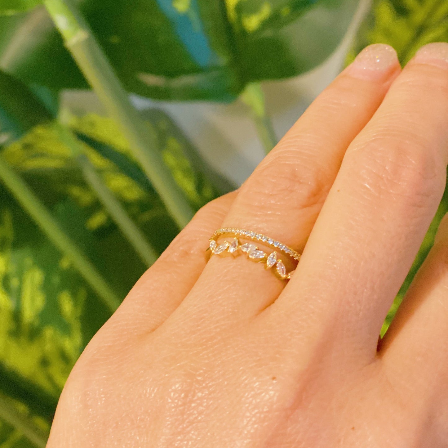 French Romance Jeweled Ring - ZYTU