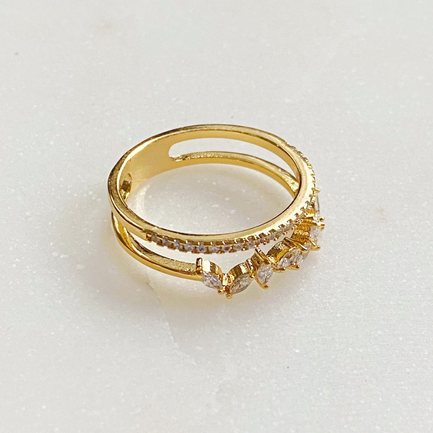 French Romance Jeweled Ring - ZYTU