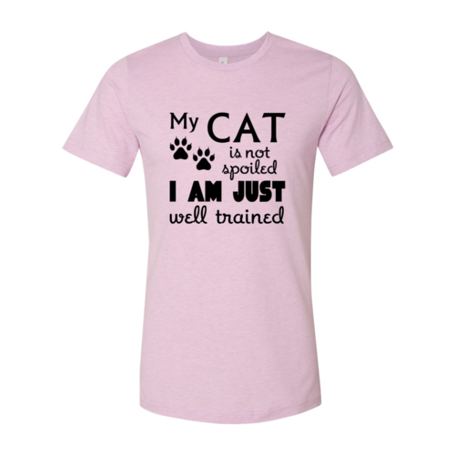 DT0175 My Cat Is Not Spoiled Shirt - ZYTU