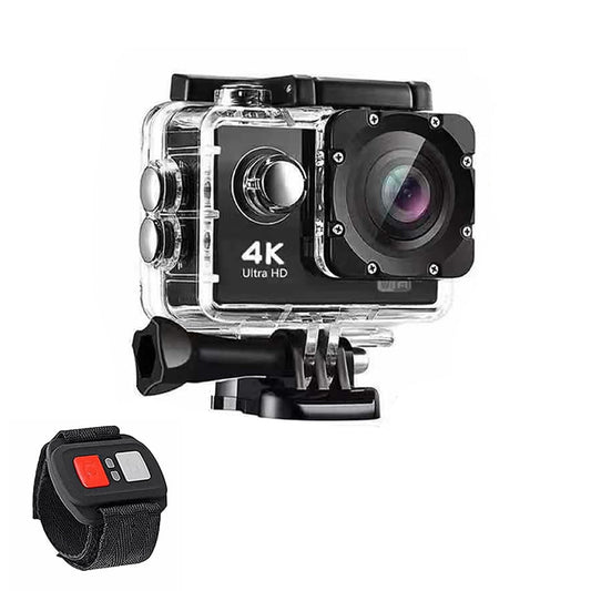 4K  Waterproof All Digital UHD WiFi Camera + RF Remote And Accessories - ZYTU