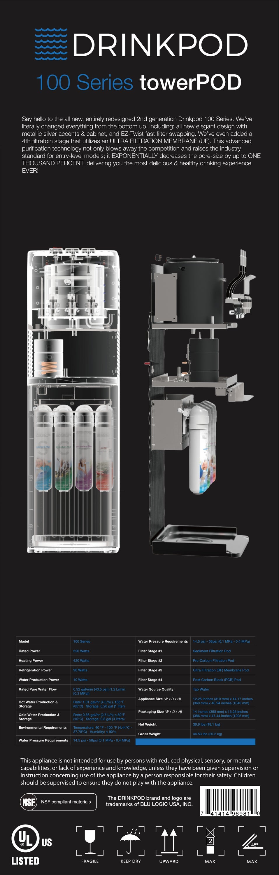 Drinkpod 100 Series - ZYTU