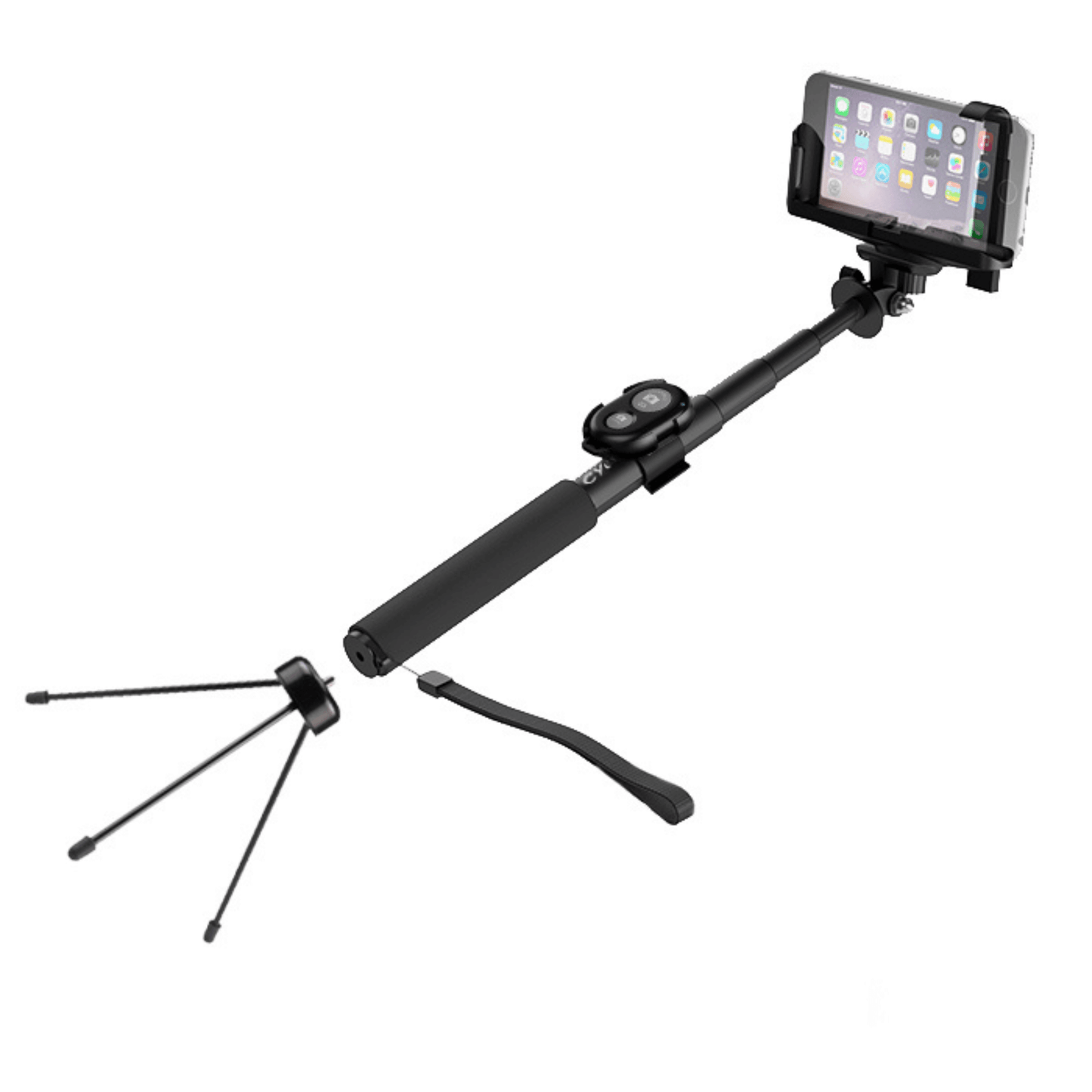 Cygnett GoStick Bluetooth Selfie-Stick and Tripod for Hands-Free Pics - ZYTU