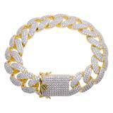 ANGUS 10 MM Silver Cuban Bracelet | 9214751