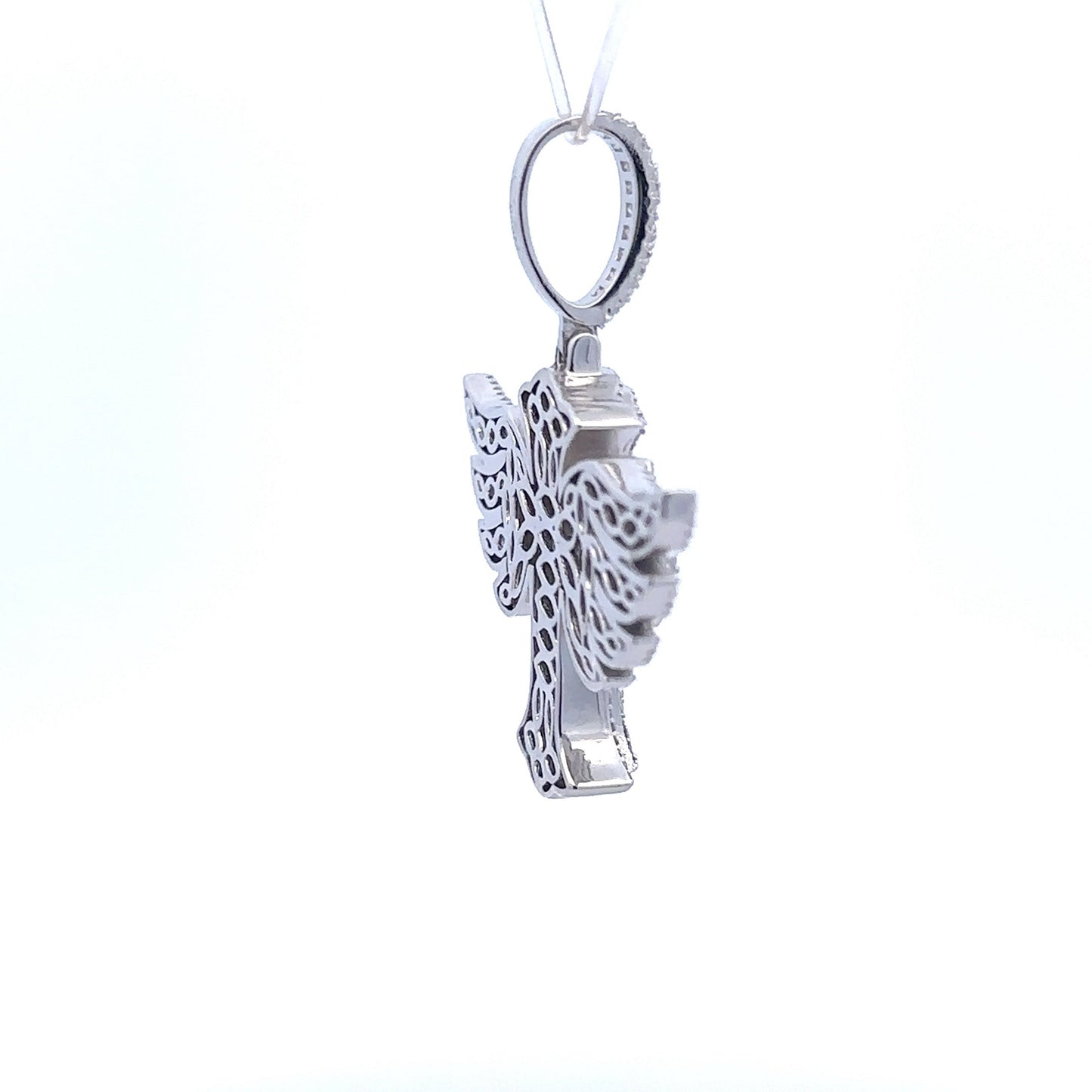 MIRAGEST 3.7 CTW 925 CZ GOLD RHODIUM PENDANT I 995792