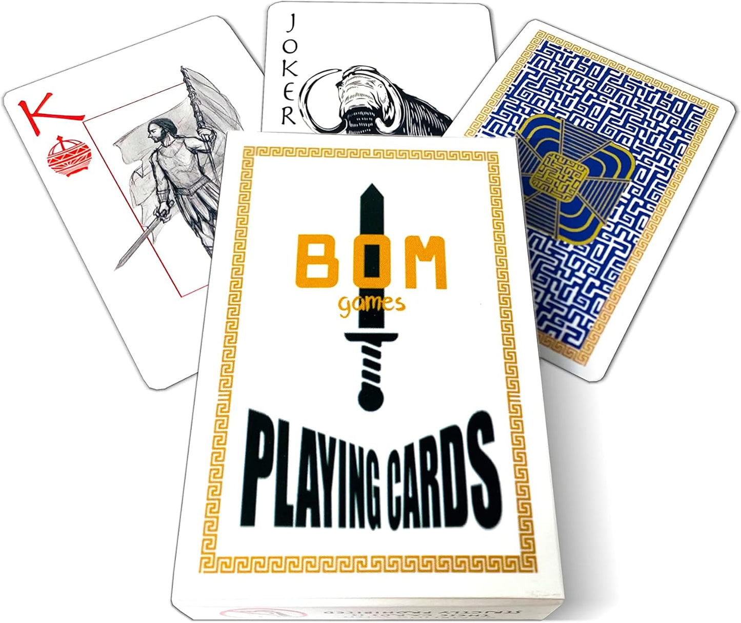 Book of Mormon Themed Playing Cards - Unique LDS Missionary & Baptism Gifts, Featuring Custom Characters & Designs - Ideal for Boys & Girls. (1 Deck)