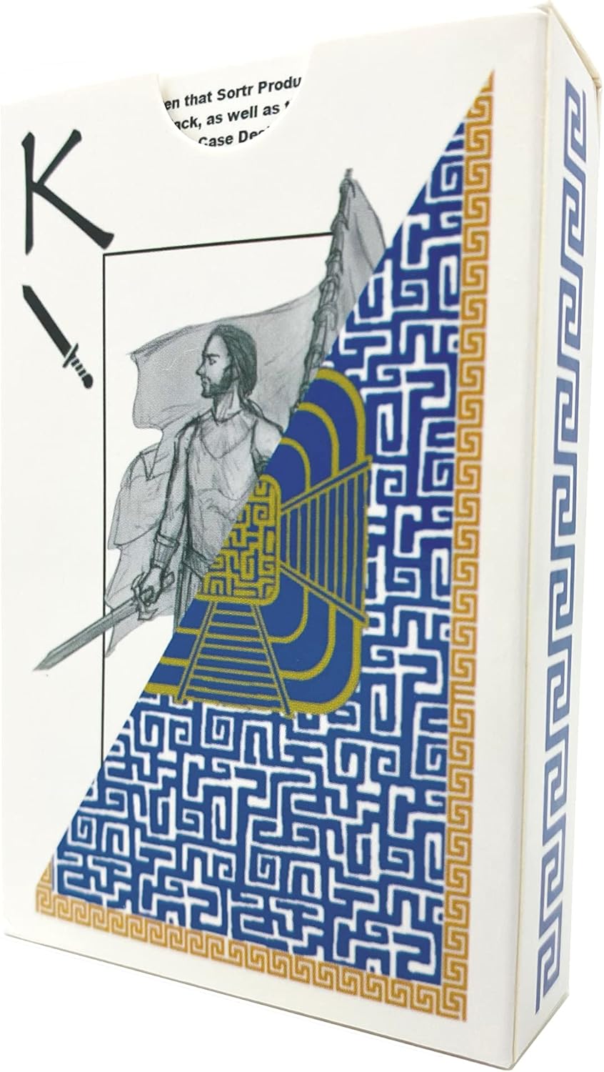 Book of Mormon Themed Playing Cards - Unique LDS Missionary & Baptism Gifts, Featuring Custom Characters & Designs - Ideal for Boys & Girls. (1 Deck)