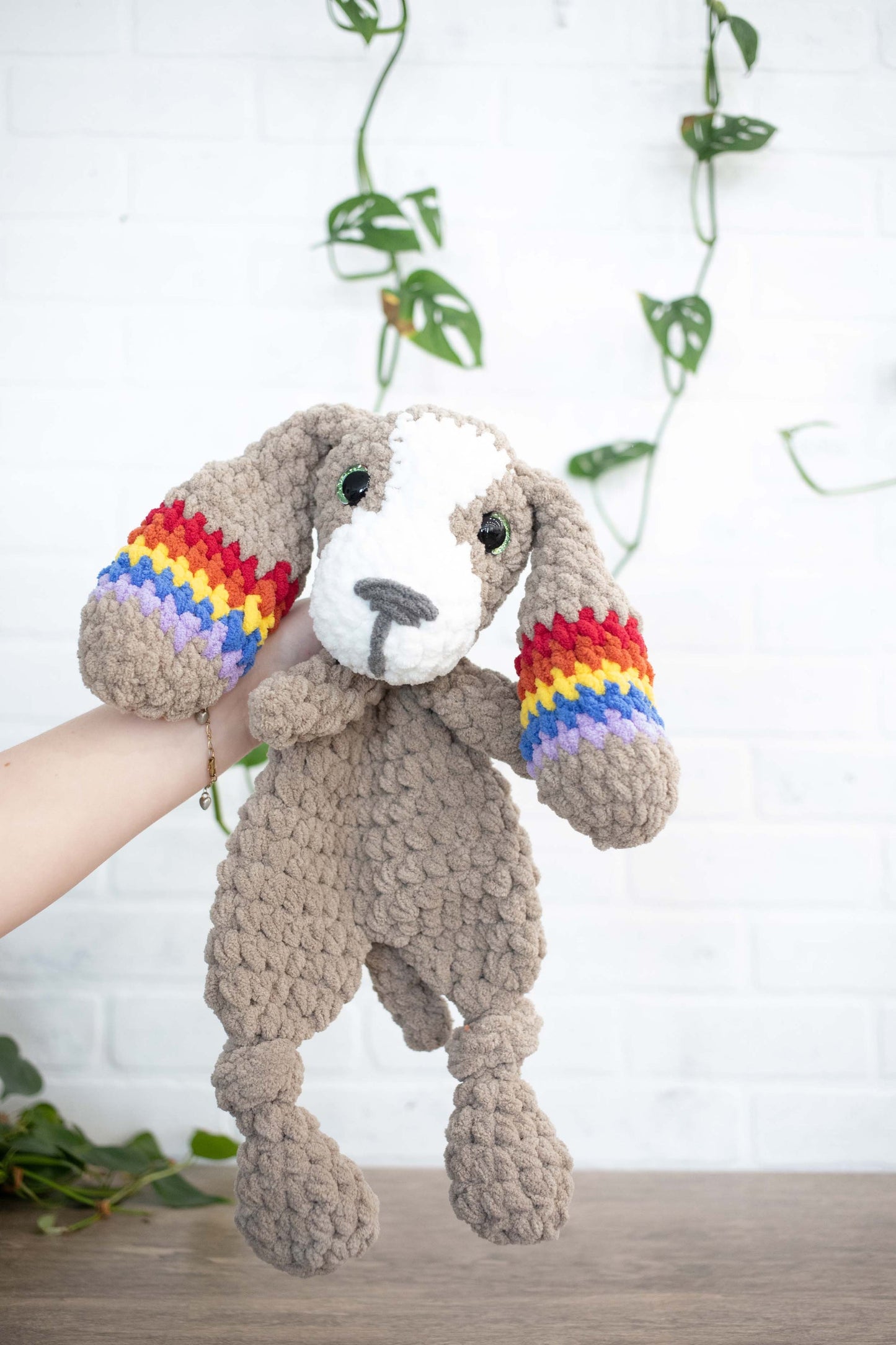 Crochet Puppy Dog Lovey, Crochet Stuffed Animal, Amigurumi Puppy - ZYTU
