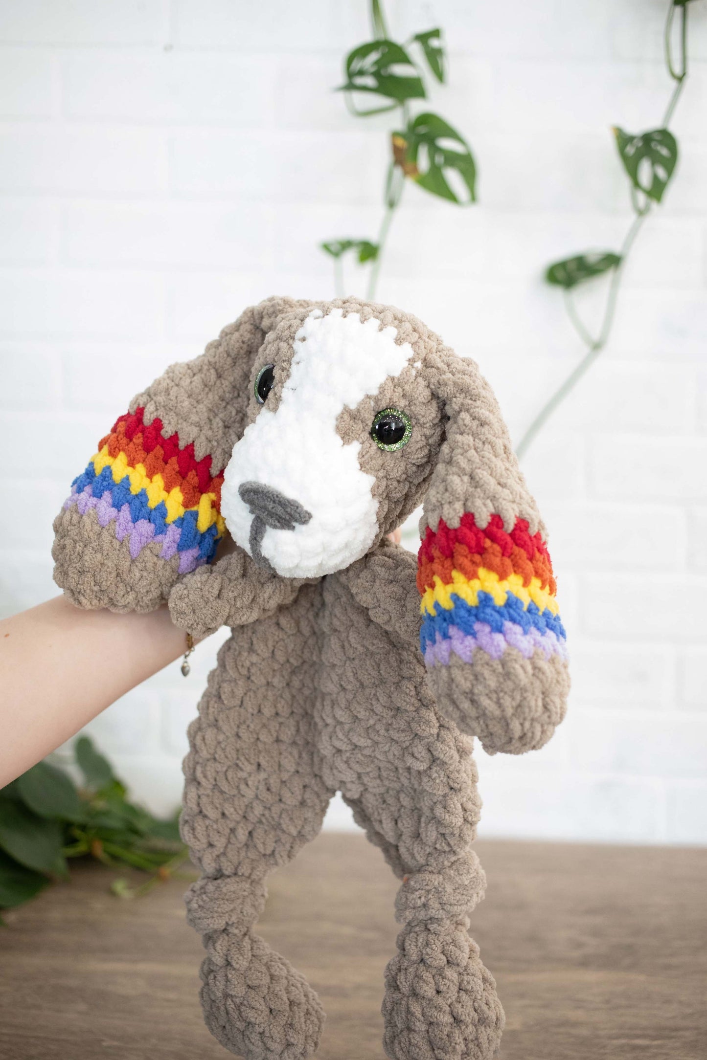 Crochet Puppy Dog Lovey, Crochet Stuffed Animal, Amigurumi Puppy - ZYTU
