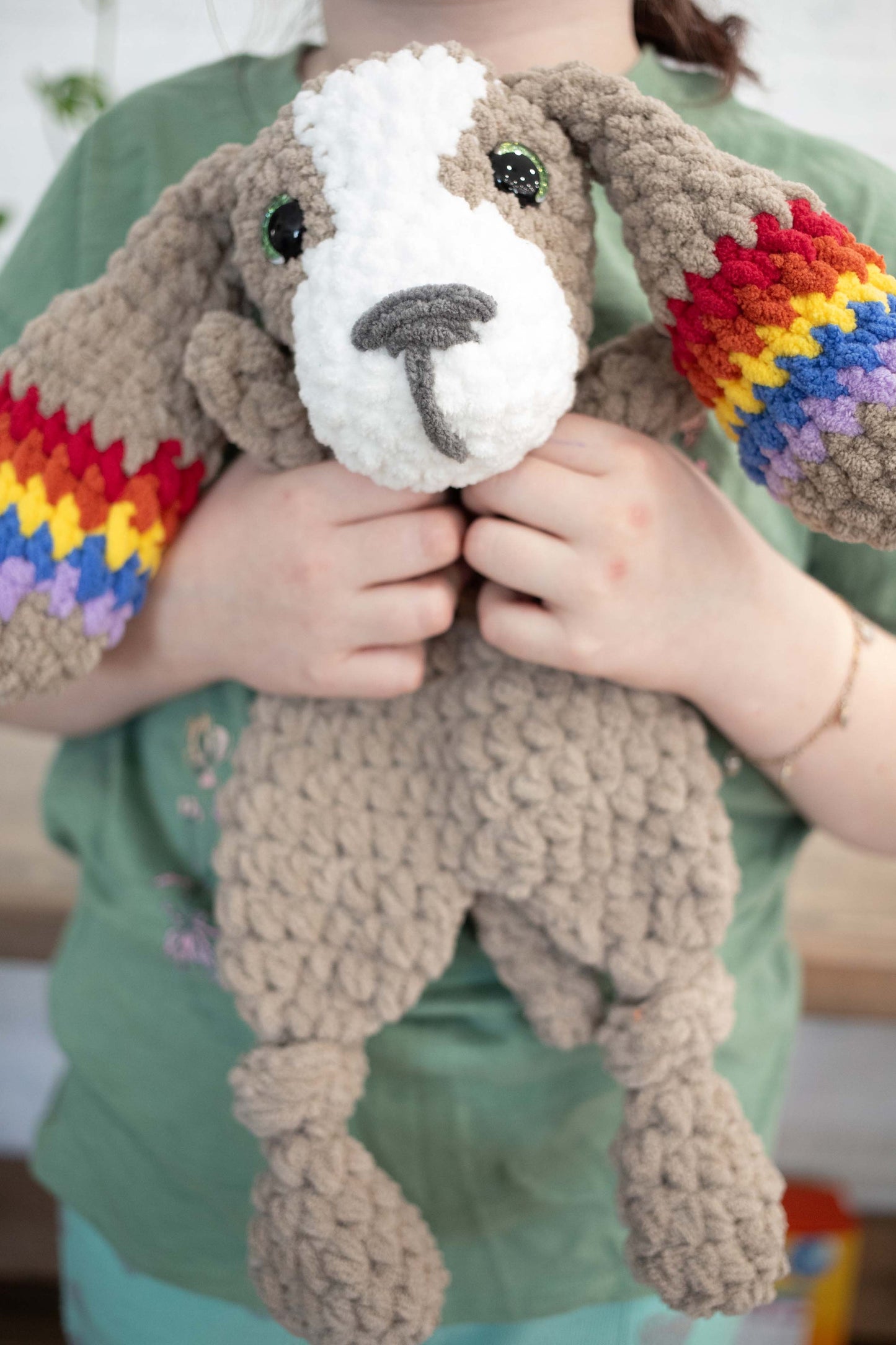 Crochet Puppy Dog Lovey, Crochet Stuffed Animal, Amigurumi Puppy - ZYTU
