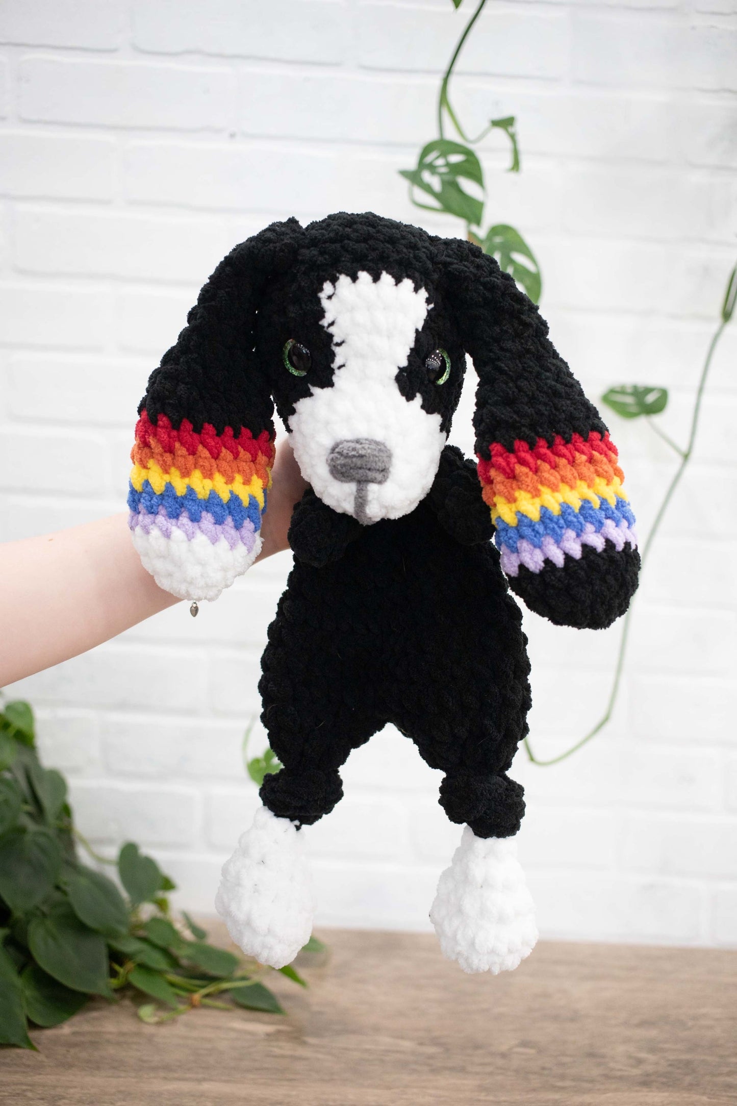 Crochet Puppy Dog Lovey, Crochet Stuffed Animal, Amigurumi Puppy - ZYTU