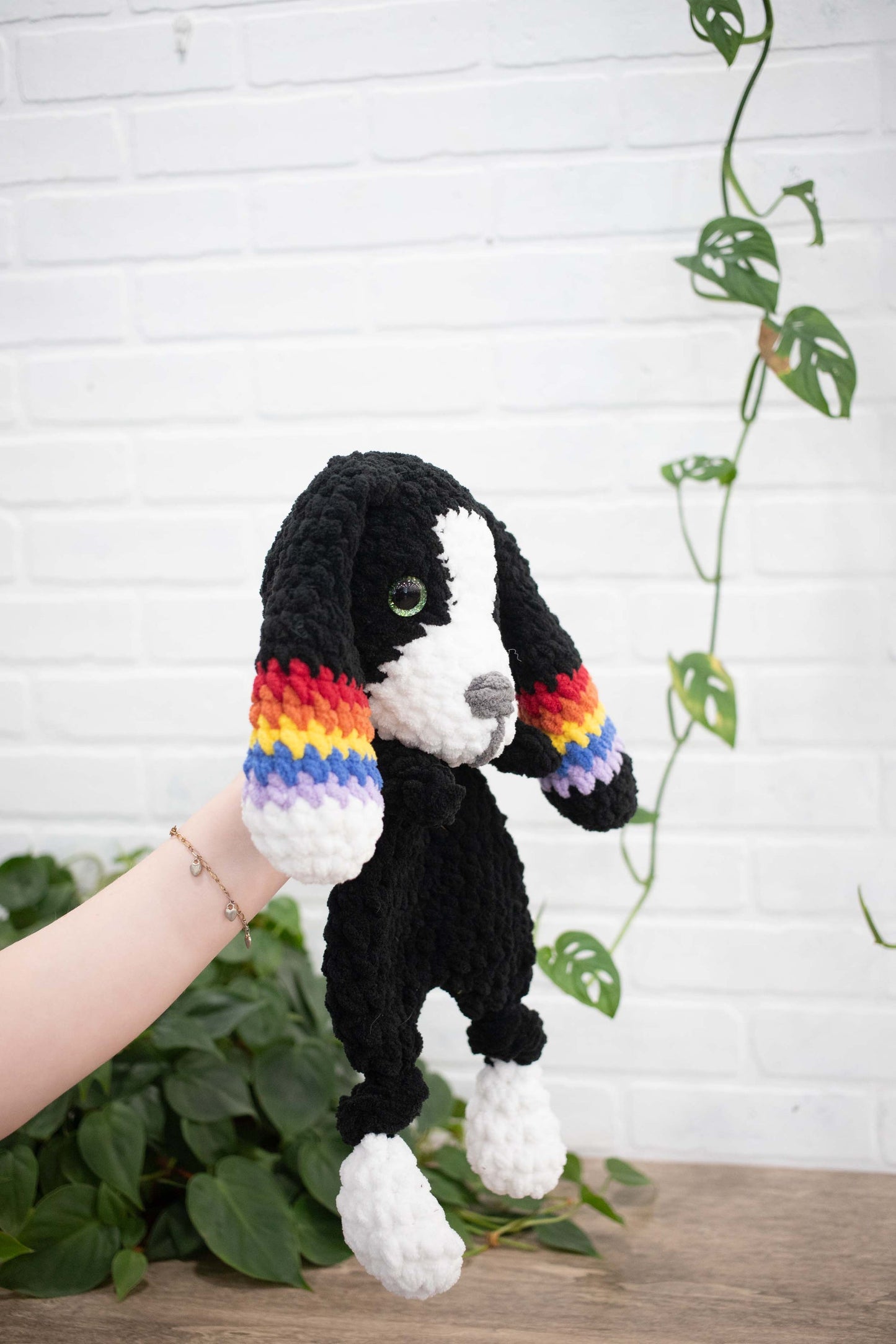 Crochet Puppy Dog Lovey, Crochet Stuffed Animal, Amigurumi Puppy - ZYTU
