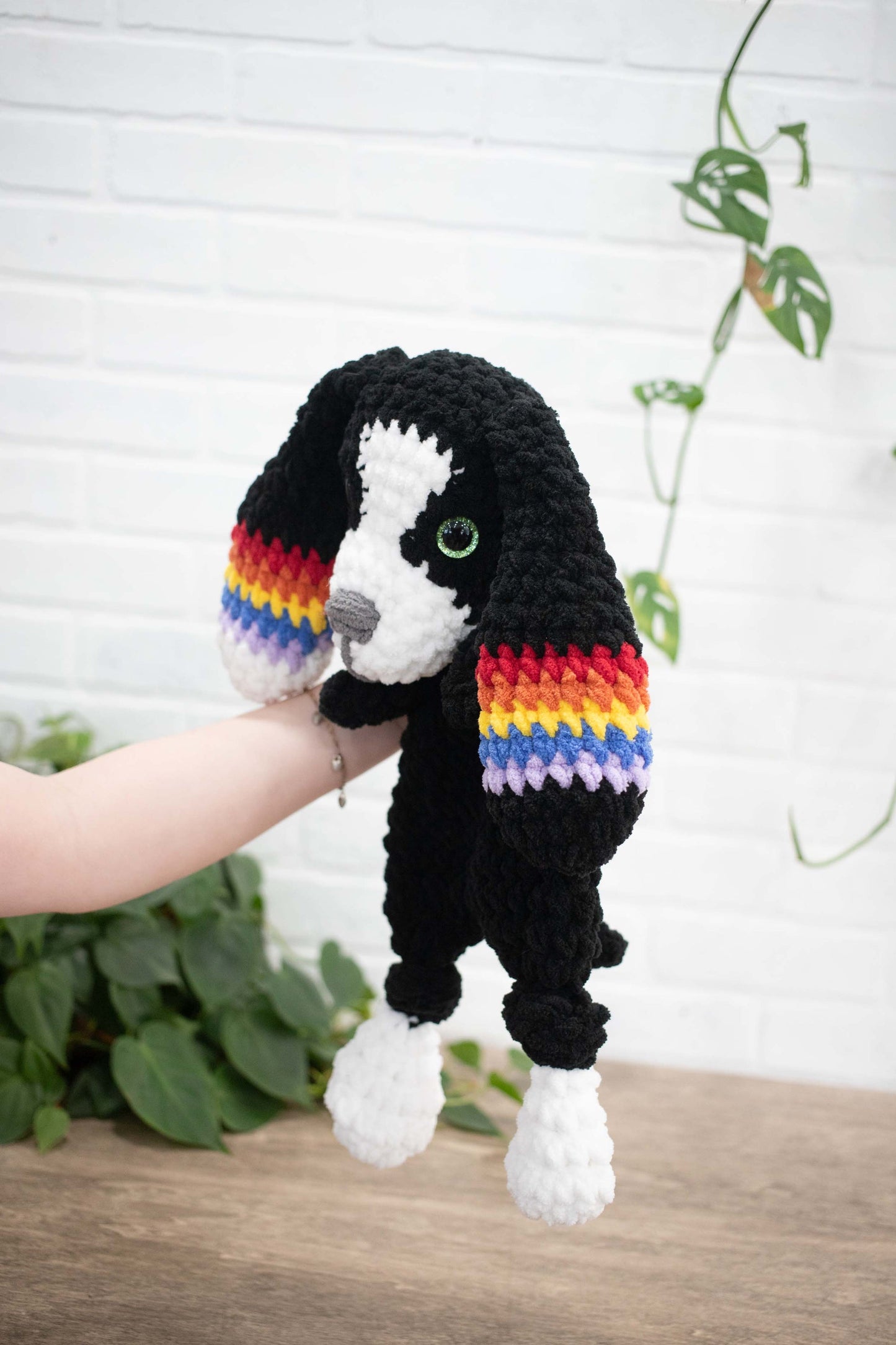 Crochet Puppy Dog Lovey, Crochet Stuffed Animal, Amigurumi Puppy - ZYTU