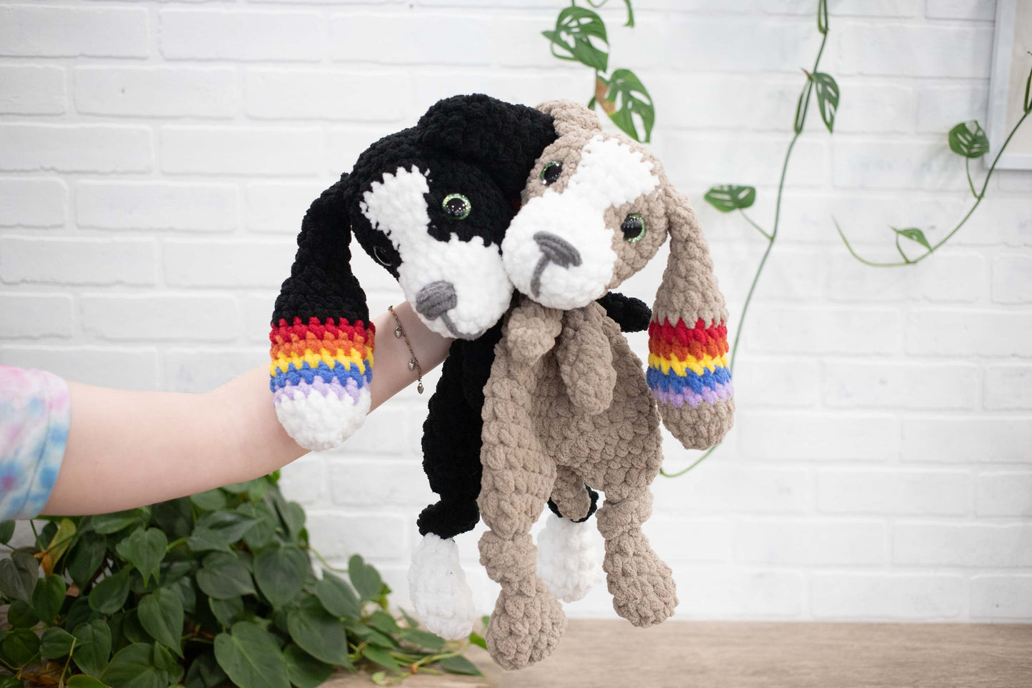 Crochet Puppy Dog Lovey, Crochet Stuffed Animal, Amigurumi Puppy - ZYTU