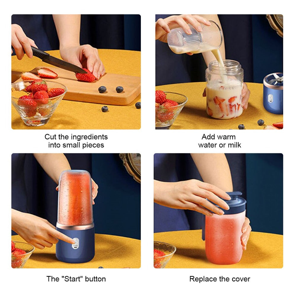 High Quality Twin Gear Portable Juice Blender - ZYTU