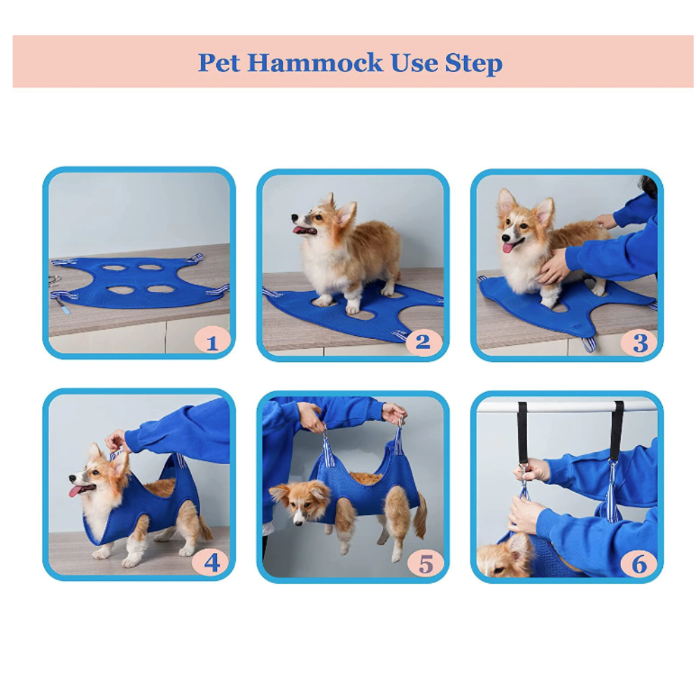 Cat Grooming Restraint Bag with Hammock - ZYTU