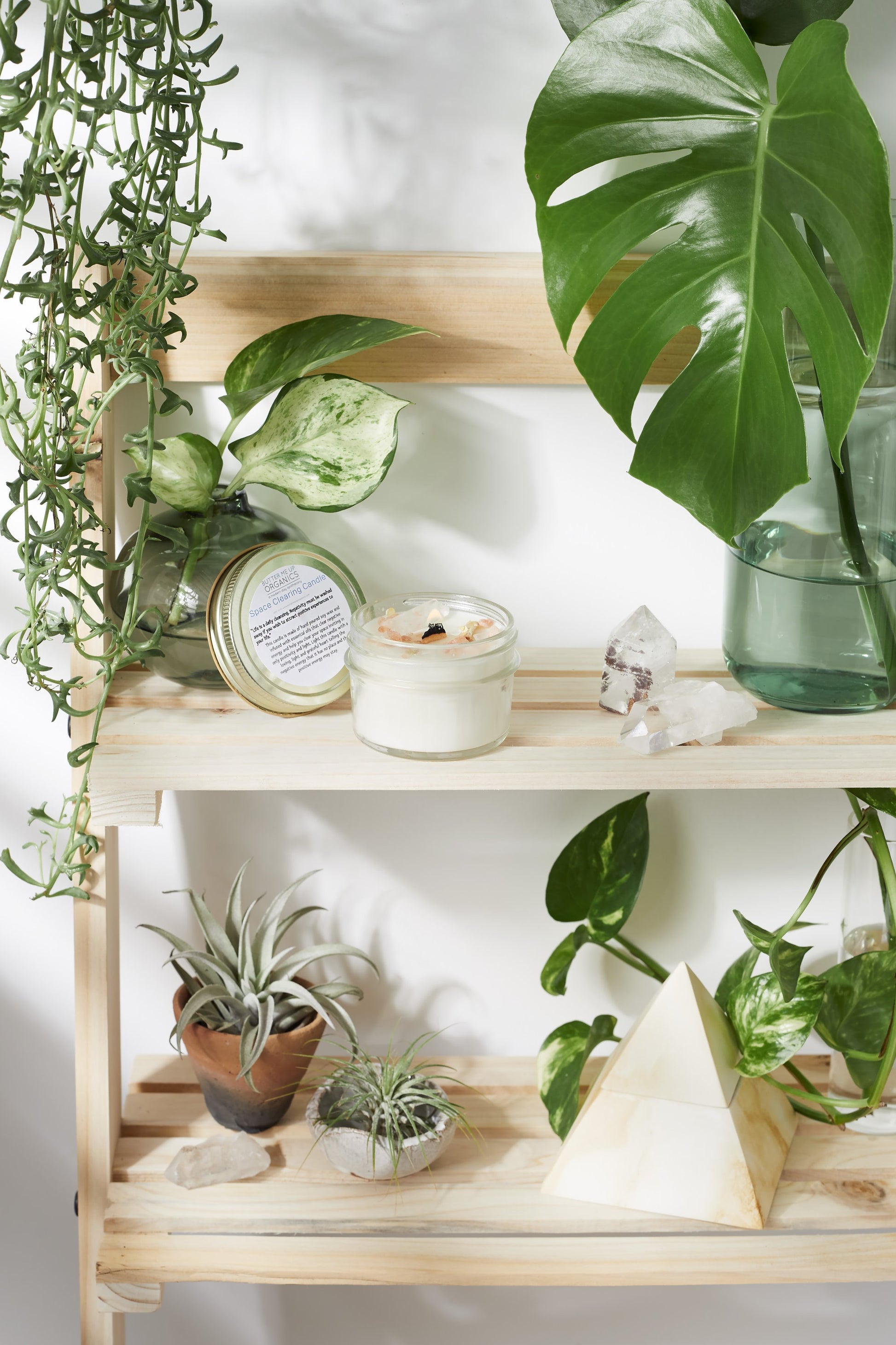 Space Clearing Candle/ Intention Candle / Organic Soy Candle / Candle - ZYTU