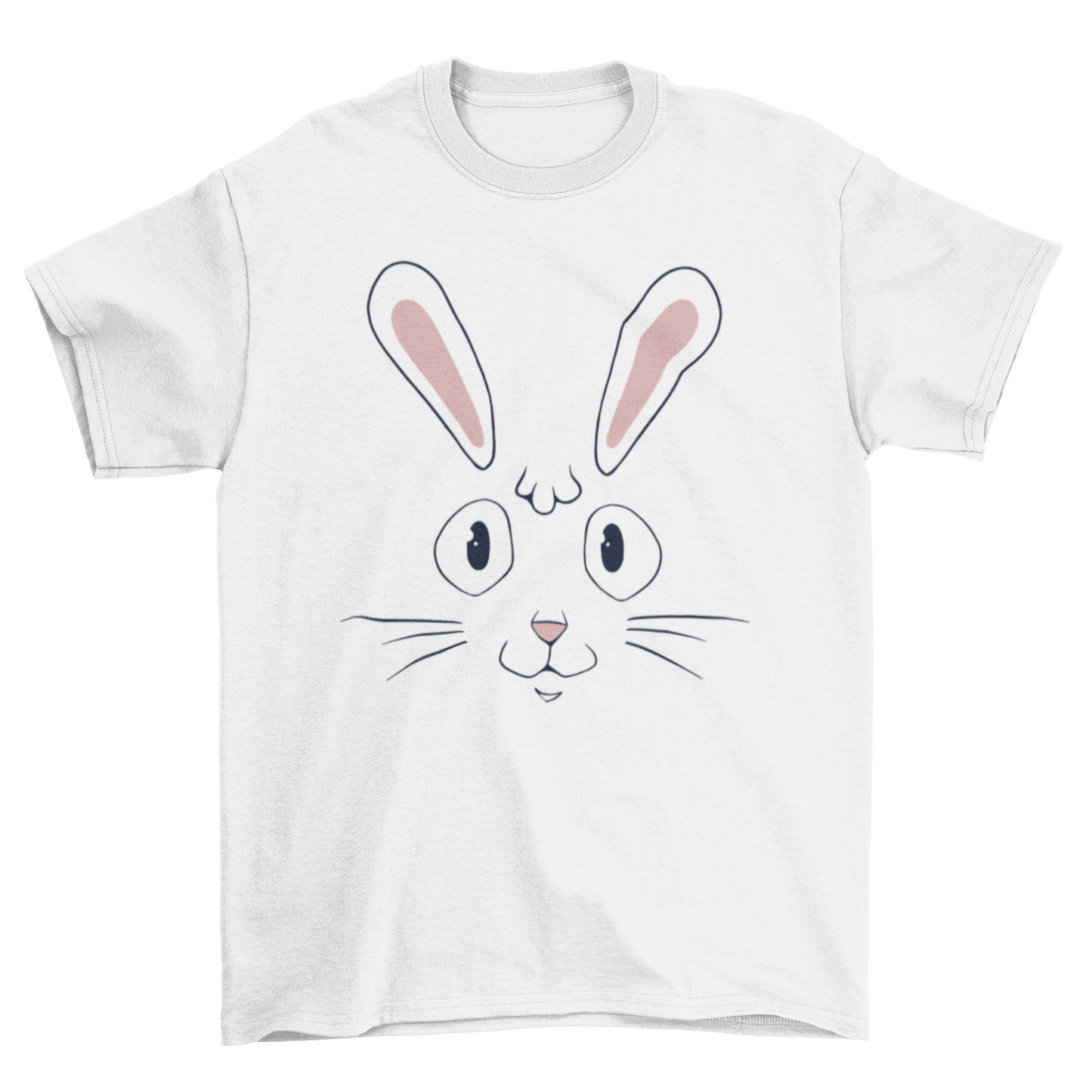 Rabbit face t-shirt