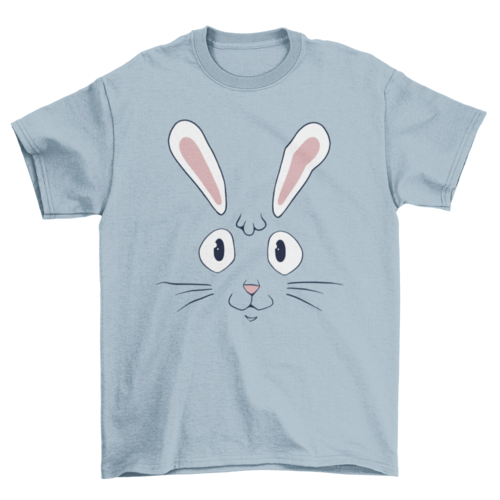 Rabbit face t-shirt