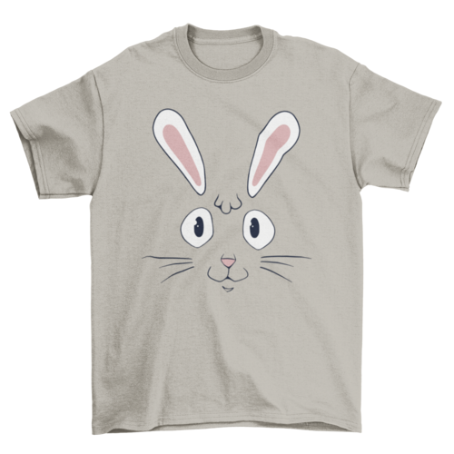 Rabbit face t-shirt