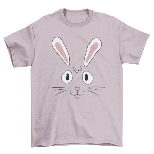 Rabbit face t-shirt