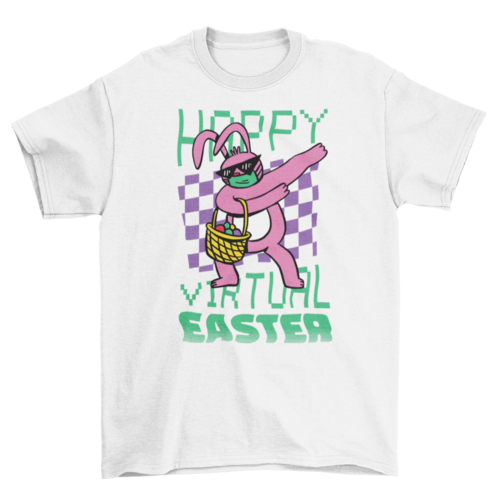 Virtual easter t-shirt