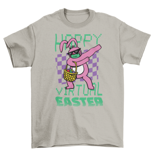 Virtual easter t-shirt
