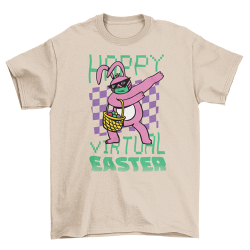 Virtual easter t-shirt