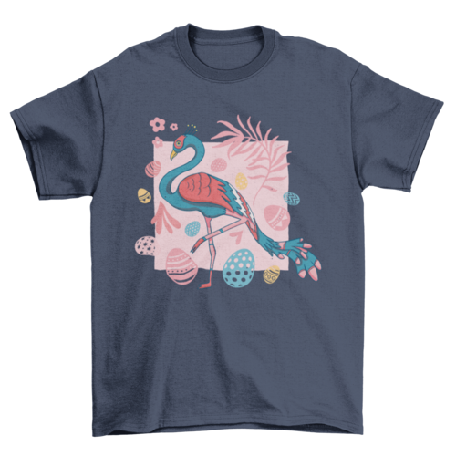 Easter flamingo t-shirt