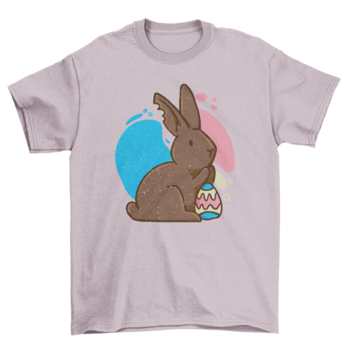 Chocolate bunny t-shirt design