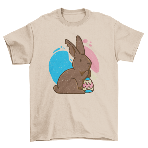 Chocolate bunny t-shirt design