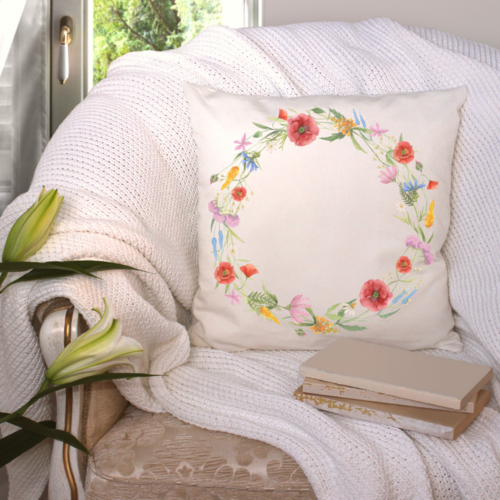 Wildflower Pillow Cover